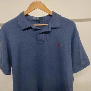 Polo Ralph Lauren Heather Blue Polo Shirt - Men’s Medium